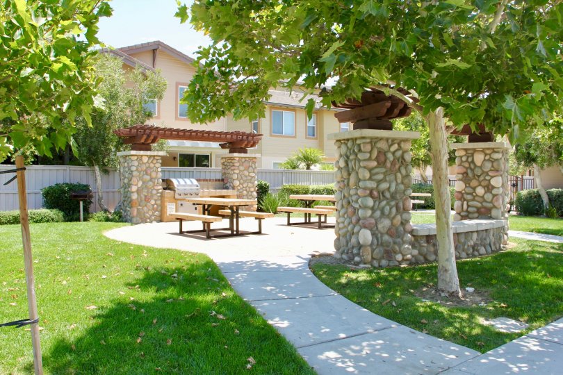 A wonderful and blessed morning at AMberwalk at Ivy with a beautiful house with huge backyard.