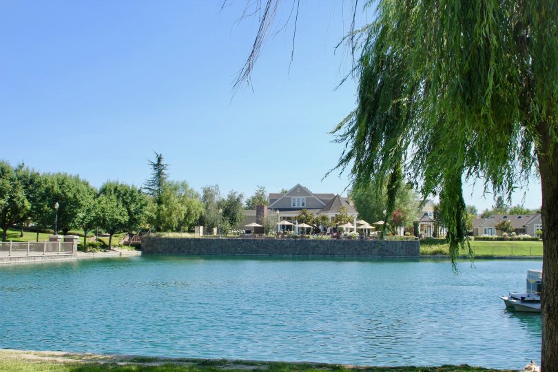The temecula with surrounding greenary all around it