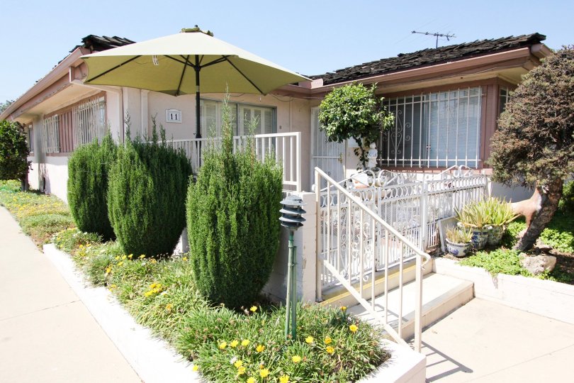 The patio at Alhambra Village Green