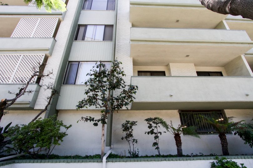 The balconies seen at Burton Terrace