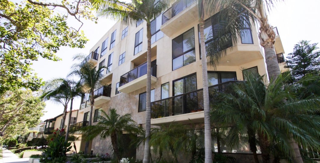 The balconies seen on 121 S Canon Dr in Beverly Hills
