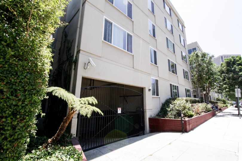 The parking for Durant Towers in Beverly Hills