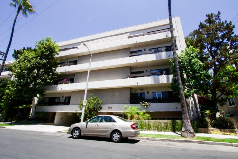 View of the Brentwood Tower condos