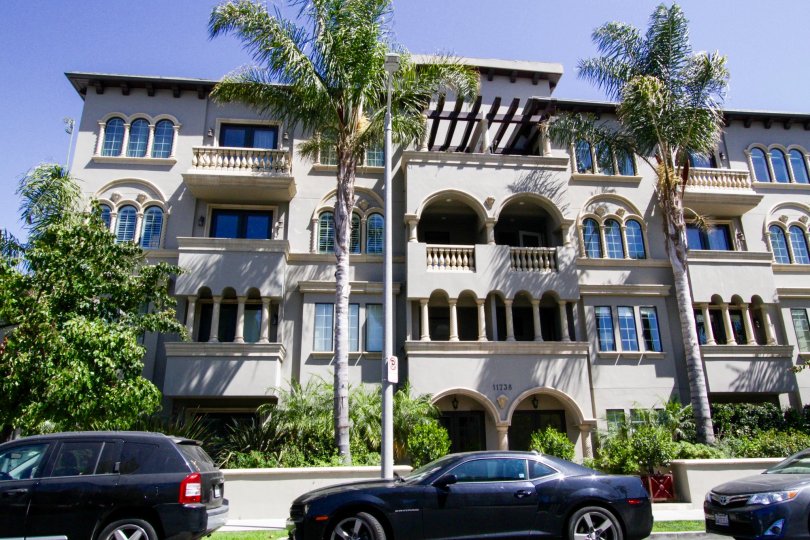 Casa Bella Villas is a four story condo building