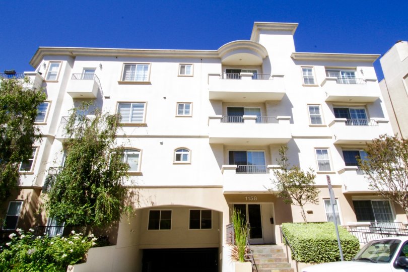 Chateau Des Montagnes balconies extending from the building