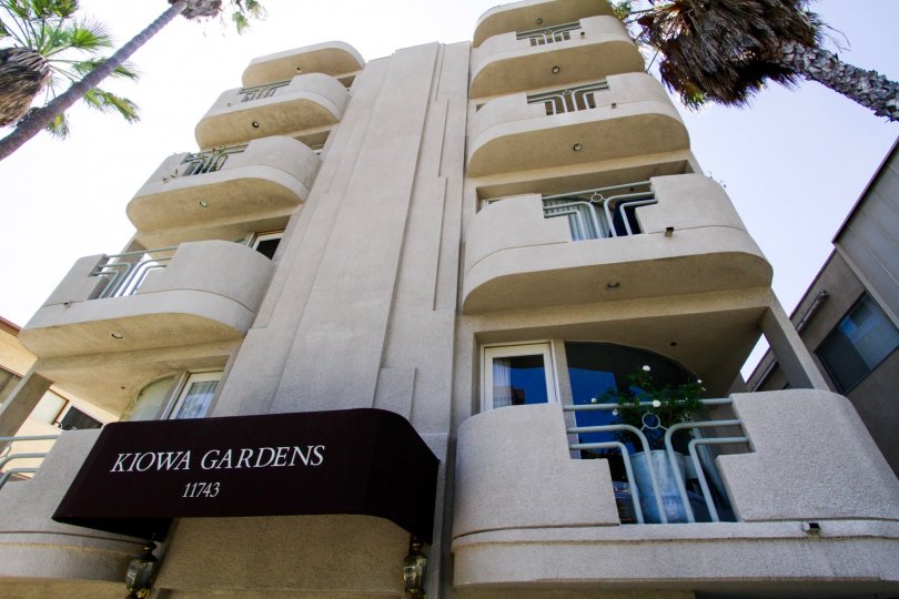 The four story Kiowa Gardens condos