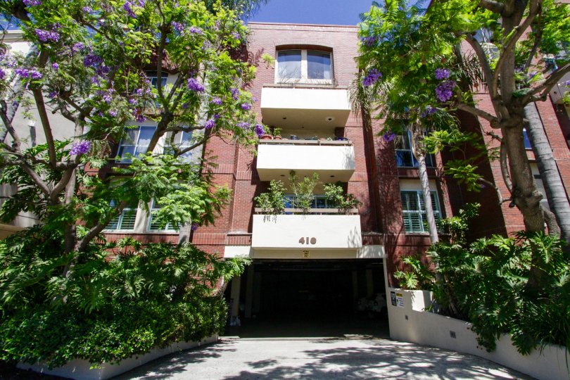Garage entrance to Regency Royale Condos