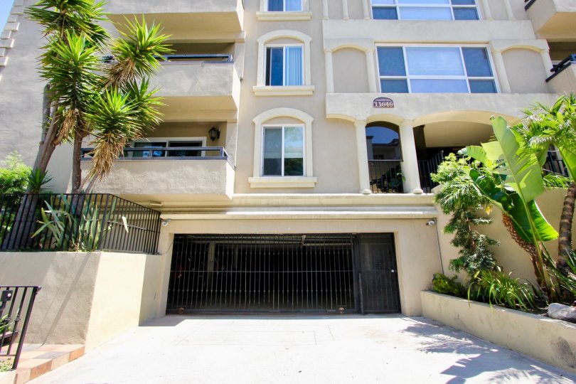 Beautiful Chenault Villas in Brentwood, California with an exquisite view and parking garage.