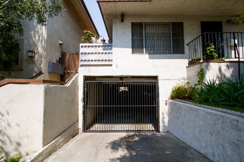 The parking for 429 E Providencia Ave