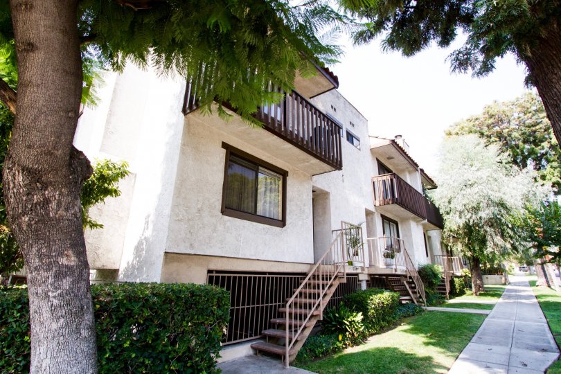 The balconies at Cedar Ave Townhomes