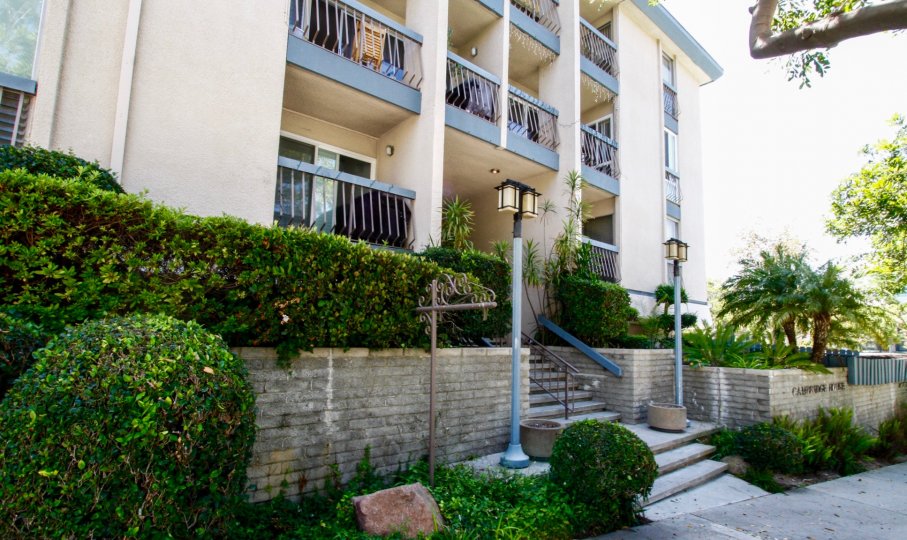The balconies at Cambridge House