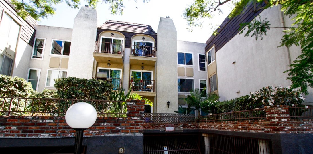 A view of the Green Valley Condominiums in Culver City