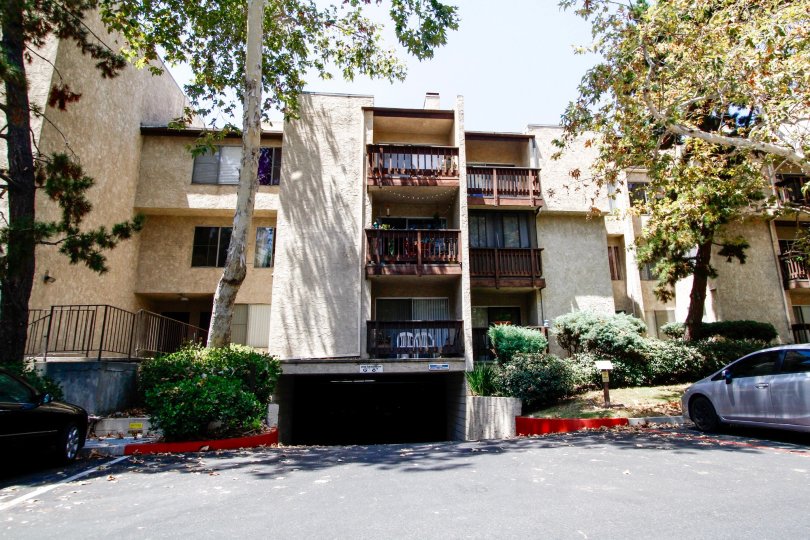 The parking for Lakeside Village in Culver City