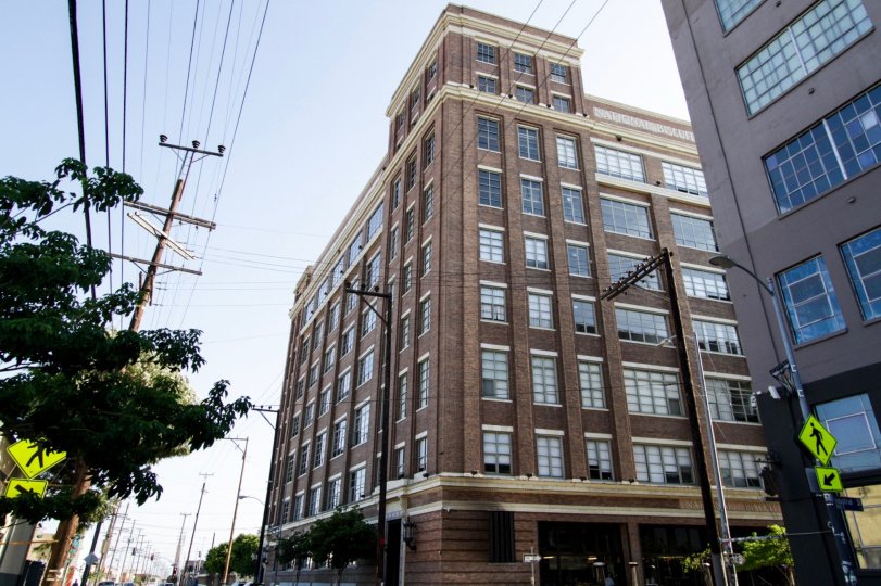 The Biscuit Company Lofts building in Downtown LA