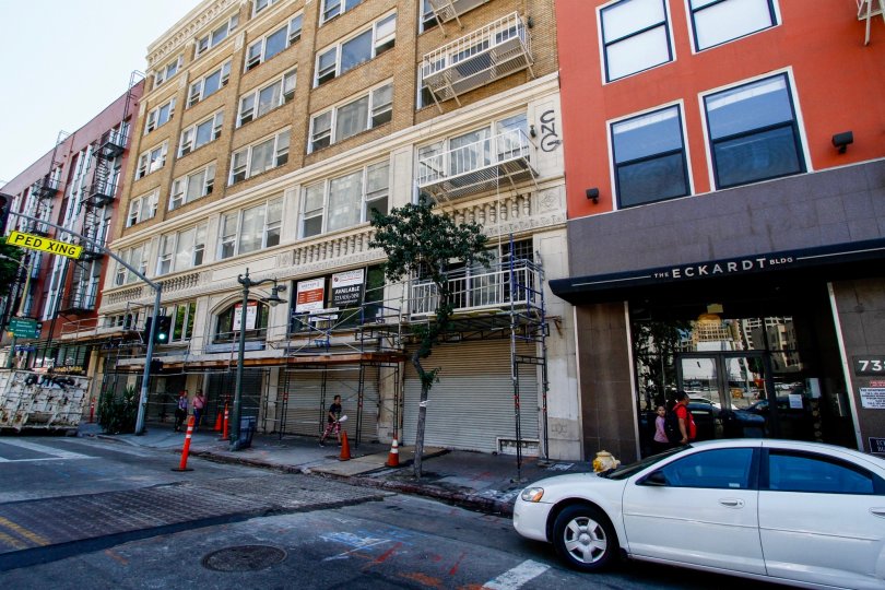The architecture of the Eckhardt Building