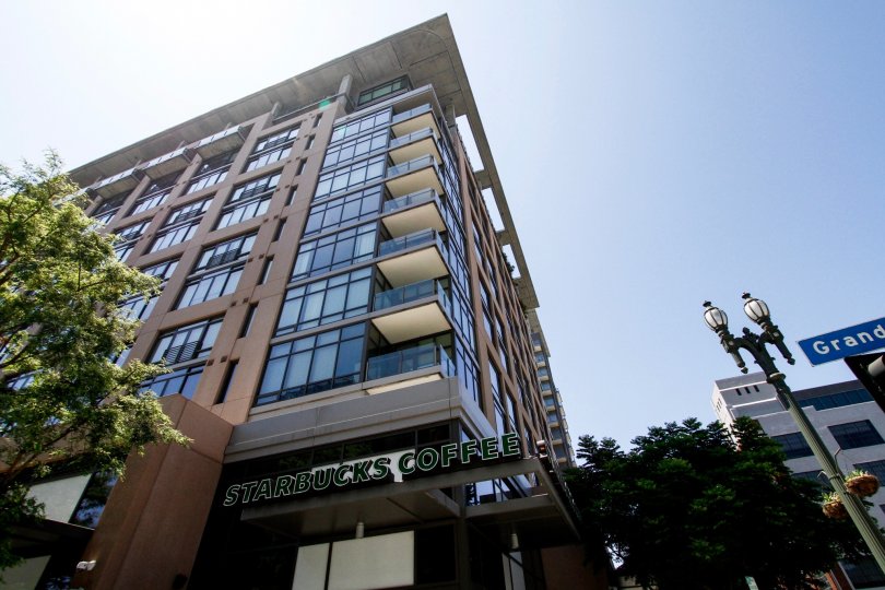 The balconies seen at Elleven South Lofts