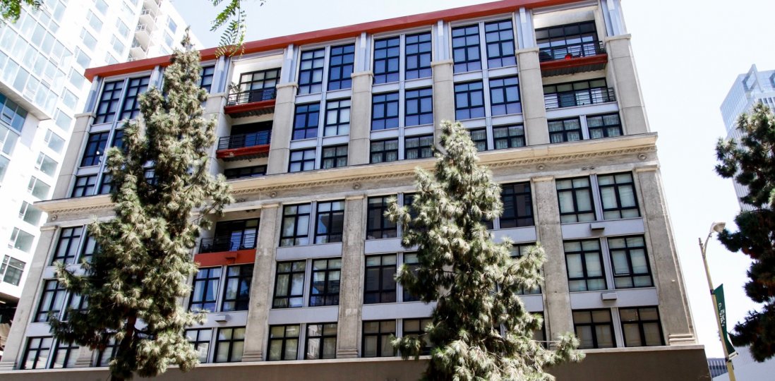 The Grand Lofts building in Downtown LA