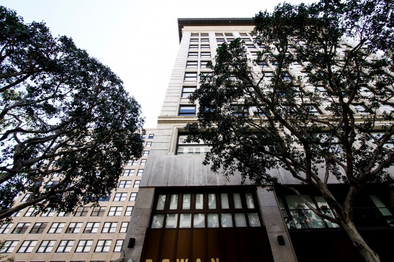 The Rowan Lofts building in Downtown LA