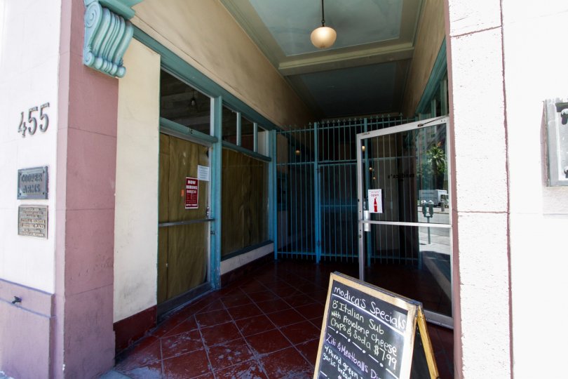 Business occupy the first floor of the Cooper Arms building