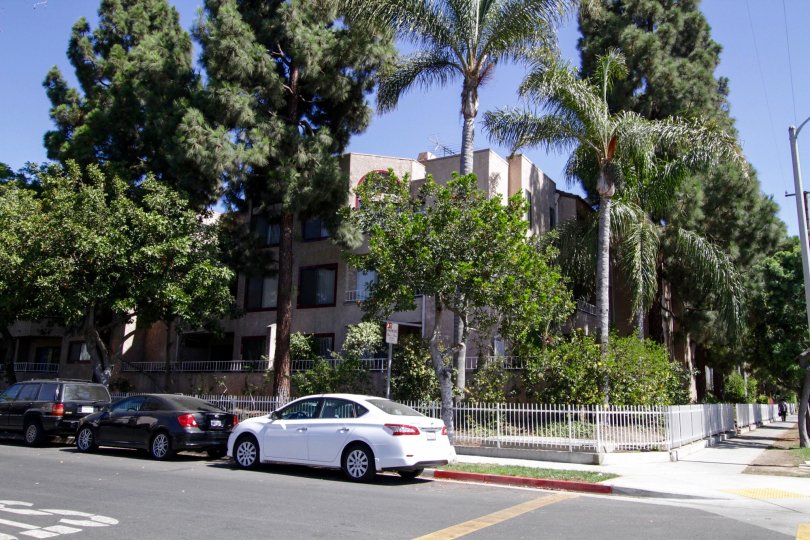 Well landscaped grounds surround Genesis