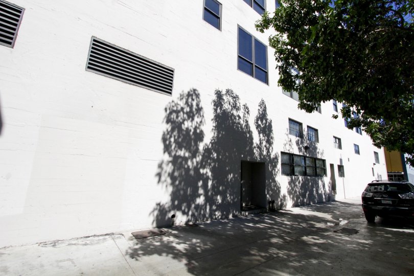 Walkway near Walker Building Lofts
