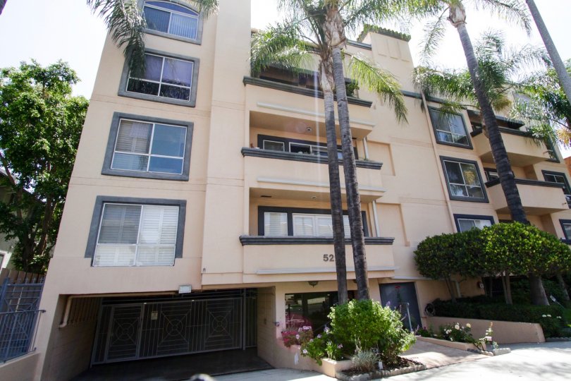 The private parking facility located under 5224 Zelzah Ave