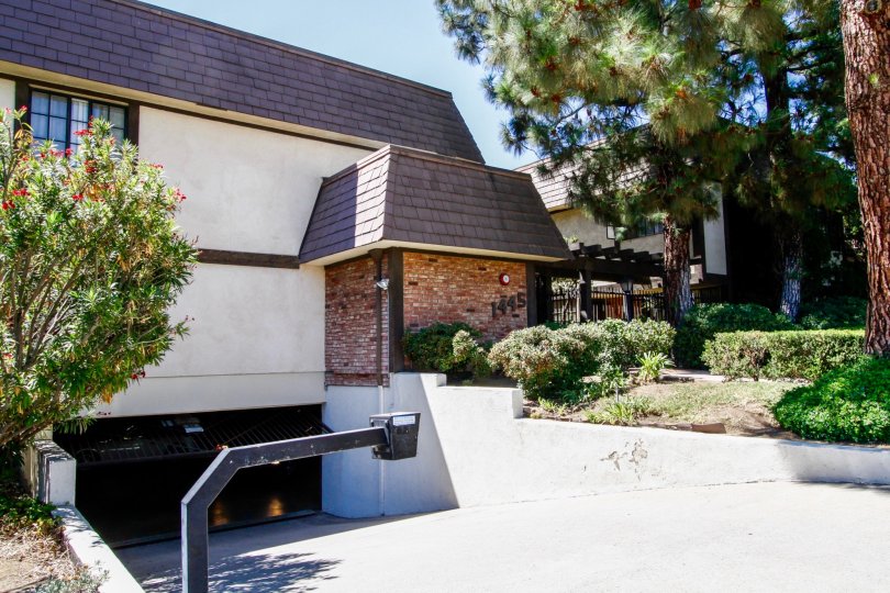 The landscaping around 1445 Valley Vew Rd in Glendale California