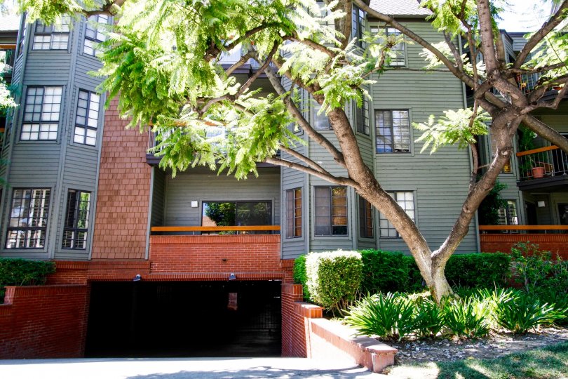 The parking at the Hillside Manor