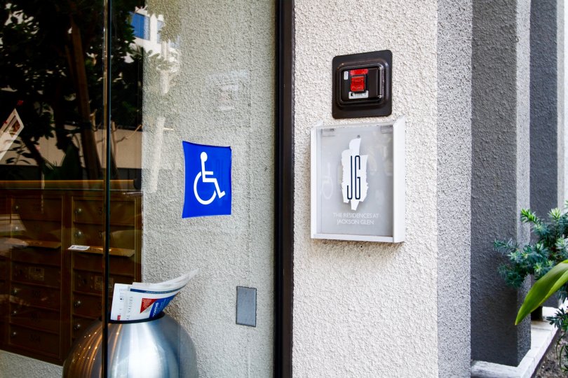 The accessible to the Jackson Glen for those who are disabled