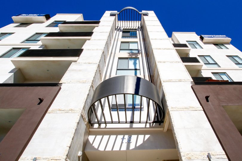 The architecture of the Kenwood Terrace in Glendale California