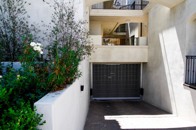 The parking at Myrtle Villas