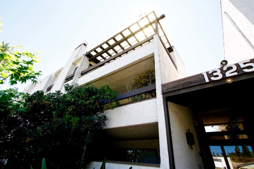 The balconies at the Regency Park