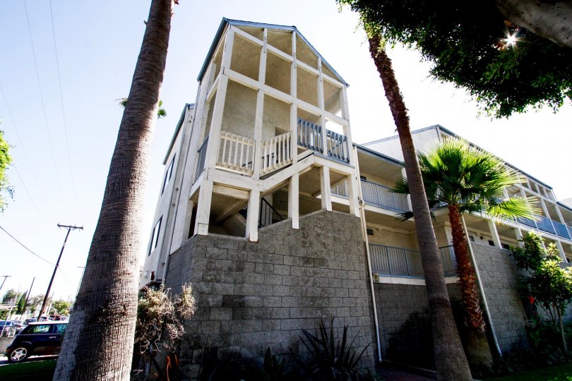 The balconies at Grevillea Townhomes
