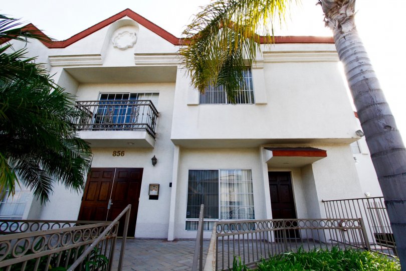 The balcony seen at the West Beach Villas in Inglewood