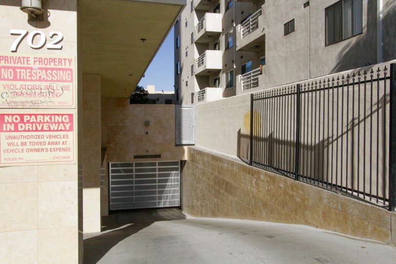 Serrano Palace offers private parking to its residents