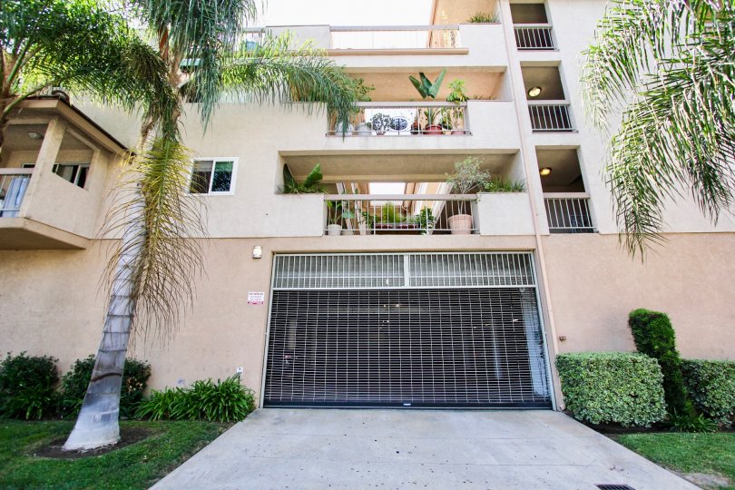 The garages at Belmont Villas