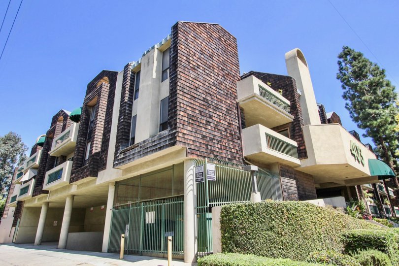 The view of the Chestnut Court
