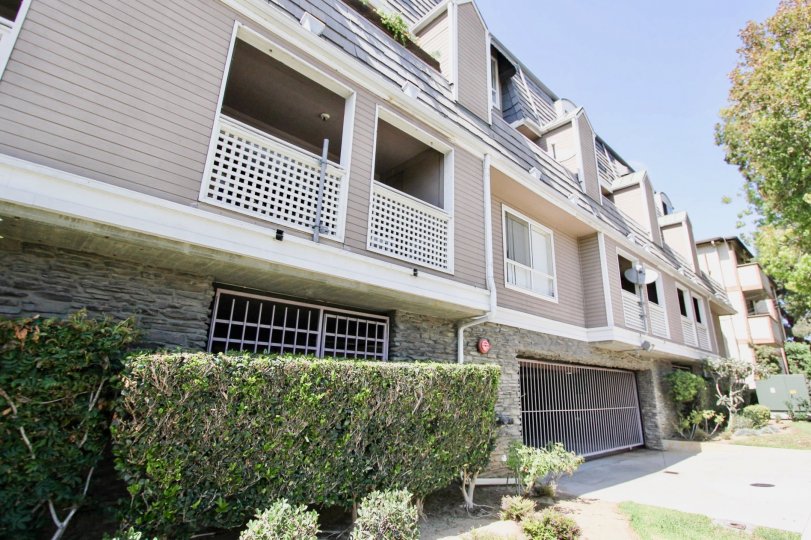 The hedges around Loma Garden Villas