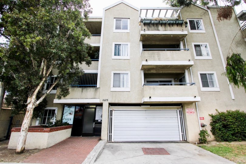 The view of Signal Terrace in Long Beach, California