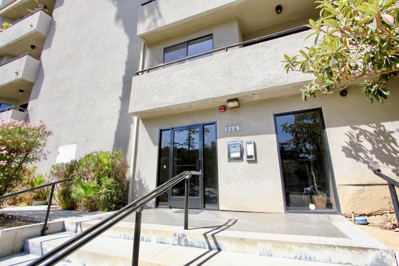 The doors into Fountain View Estates