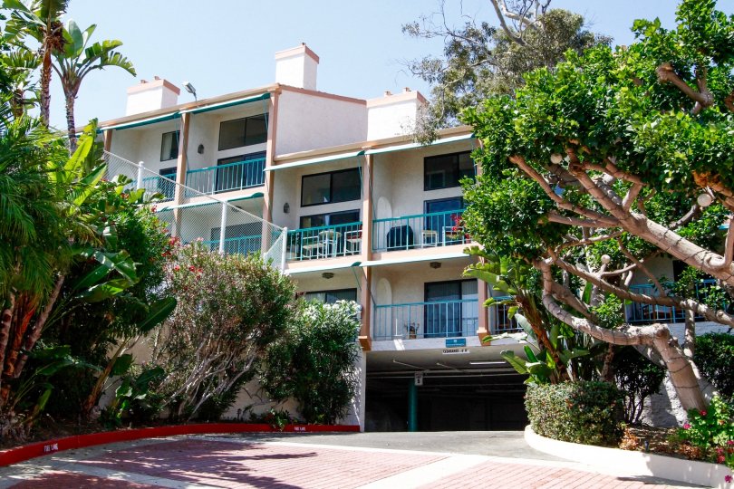 The Tivoli Cove building in CA California