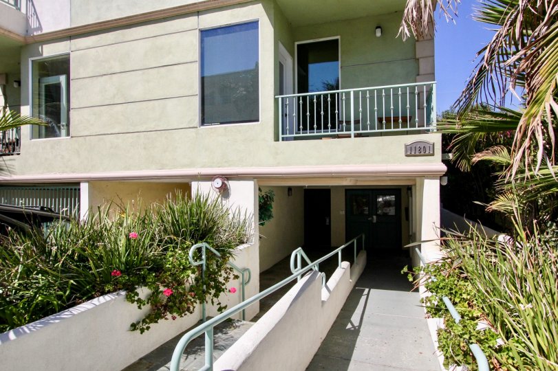The entryway into Avon Villas