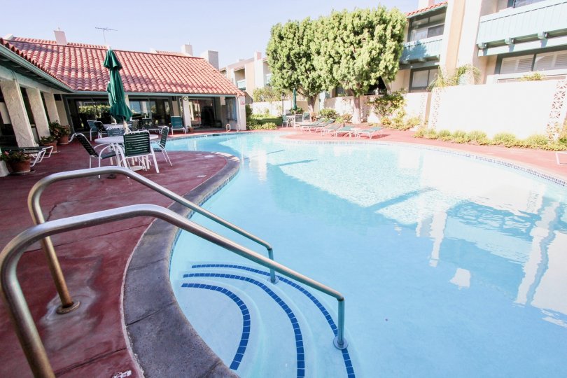 The pool for residents of Casa De Marina