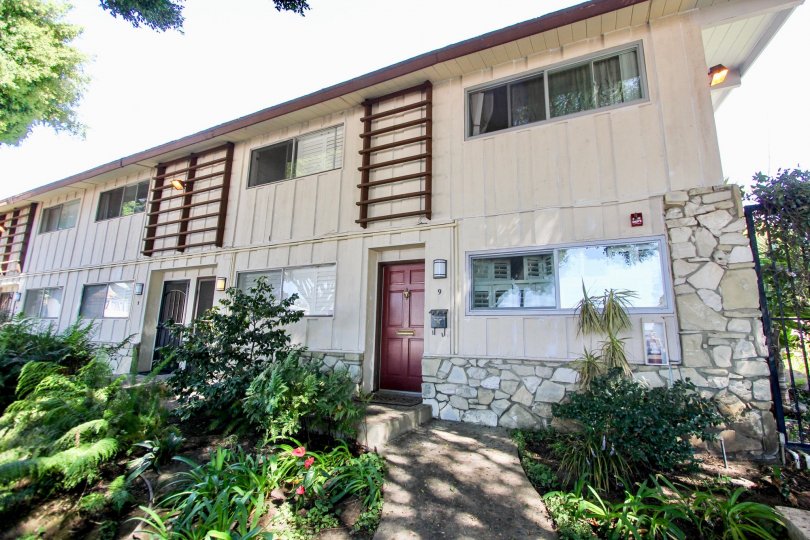The windows in the Grandview Townhomes in Mar Vista, California