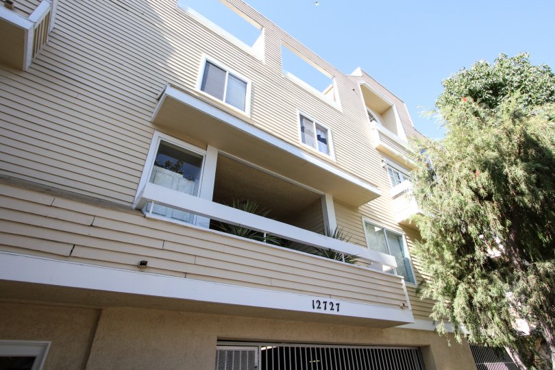 The balconies at Mitchell Terrace