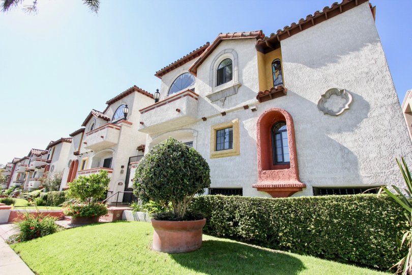 The view of The Villas on Sawtelle in Mar Vista, California