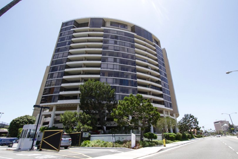 The Marina City Club building in Marina Del Rey