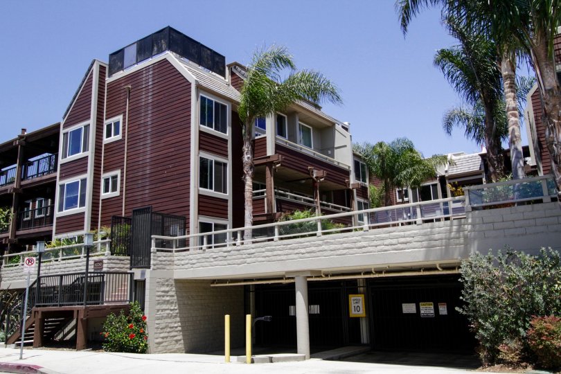 The garage for parking at the Maraina Strand