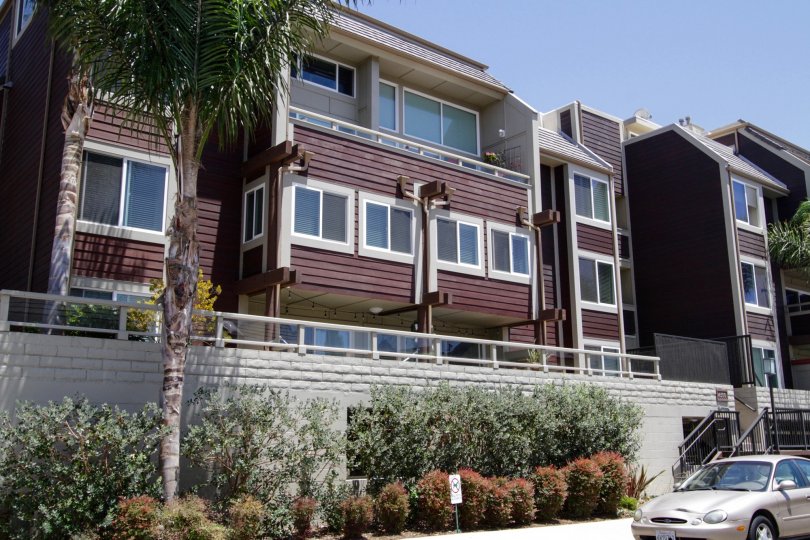 The architecture of the Marina Strand