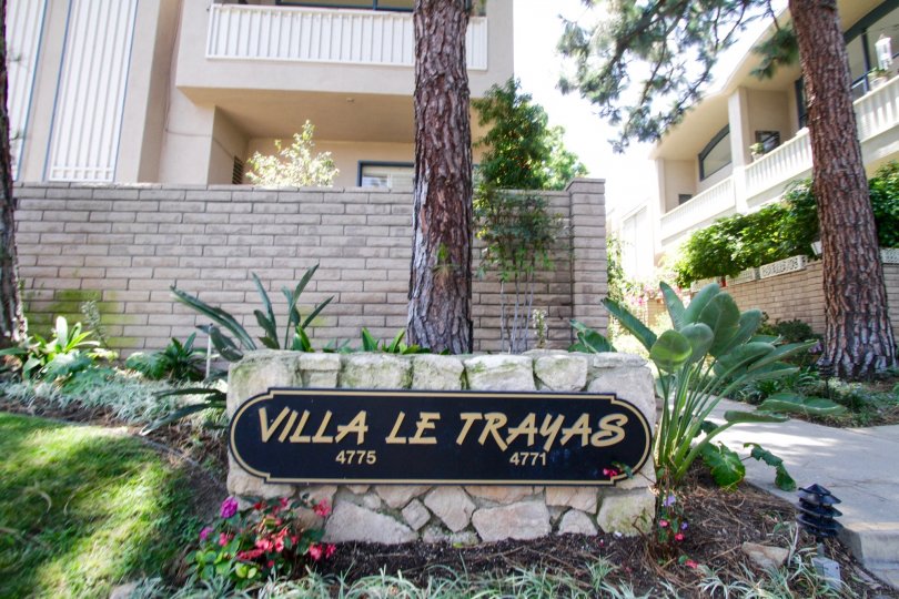 The entry into the Villa Le Trayas